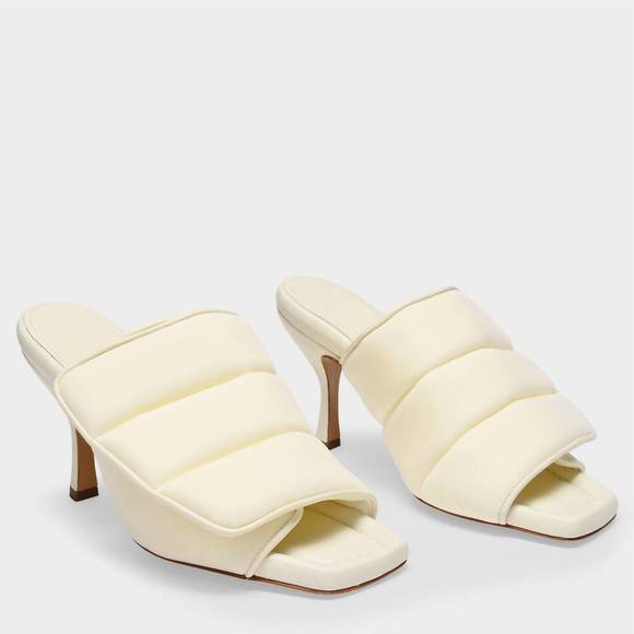 NEW GIA BORGHINI gia 4 sandals in ivory - Picture 2 of 4